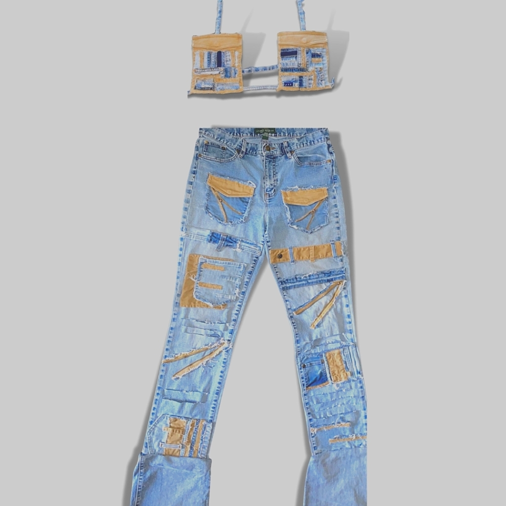 Custom stacked 2pc Set